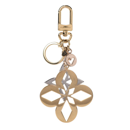 Louis Vuitton Malletage Blossom Bag Charm Key Holder 3 of 6