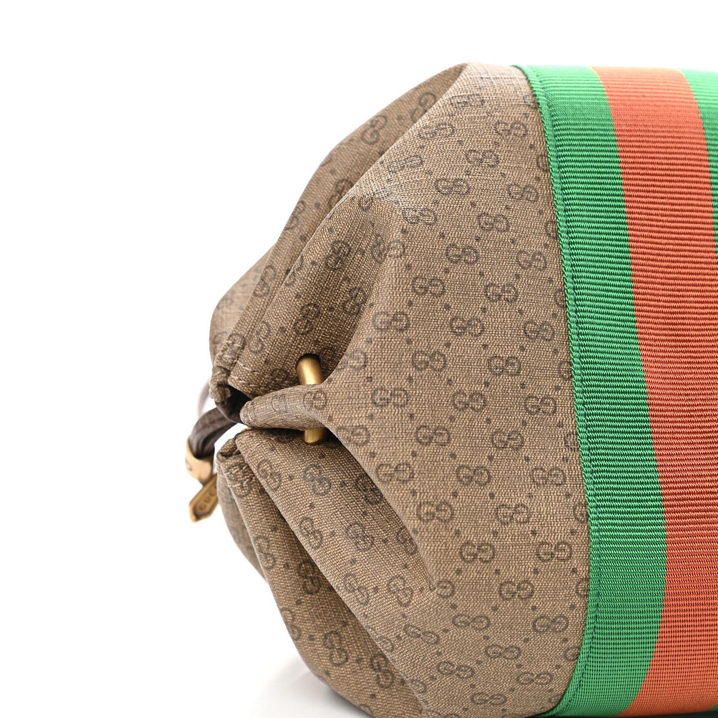Mini Vintage GG Supreme Monogram Web Butterfly New Candy Crossbody Beige New Acero