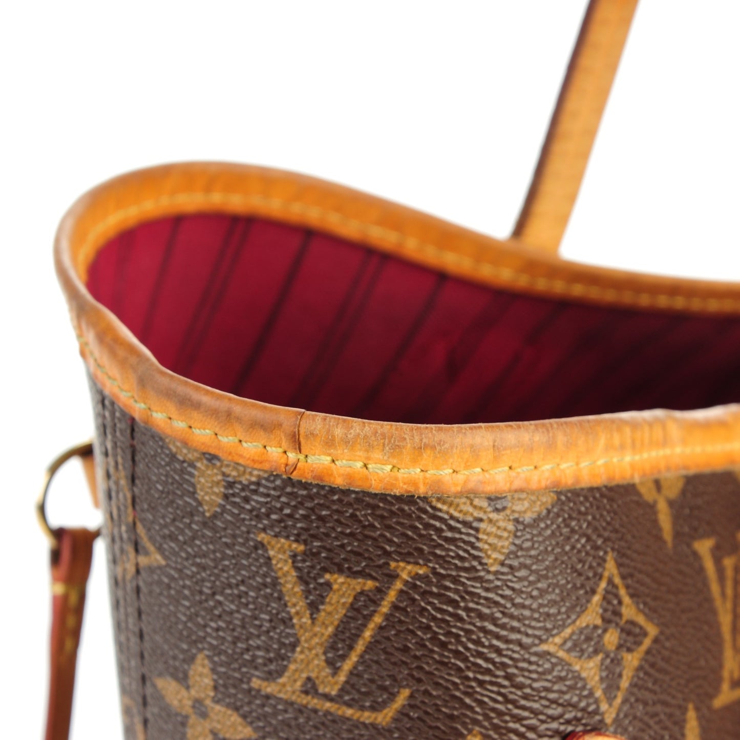 Monogram Neverfull MM Fuchsia