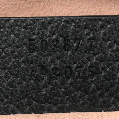 Gucci Calfskin GG Web Small Ophidia Chain Shoulder Bag Black 7 of 10