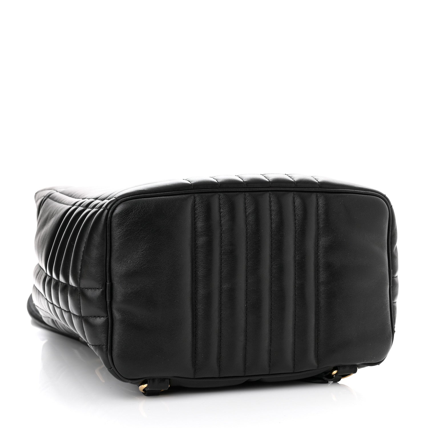 Burberry Lambskin Quilted Medium Lola Backpack Black 4 of 9