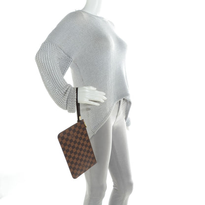 Louis Vuitton Damier Ebene Neverfull MM GM Pochette 2 of 8