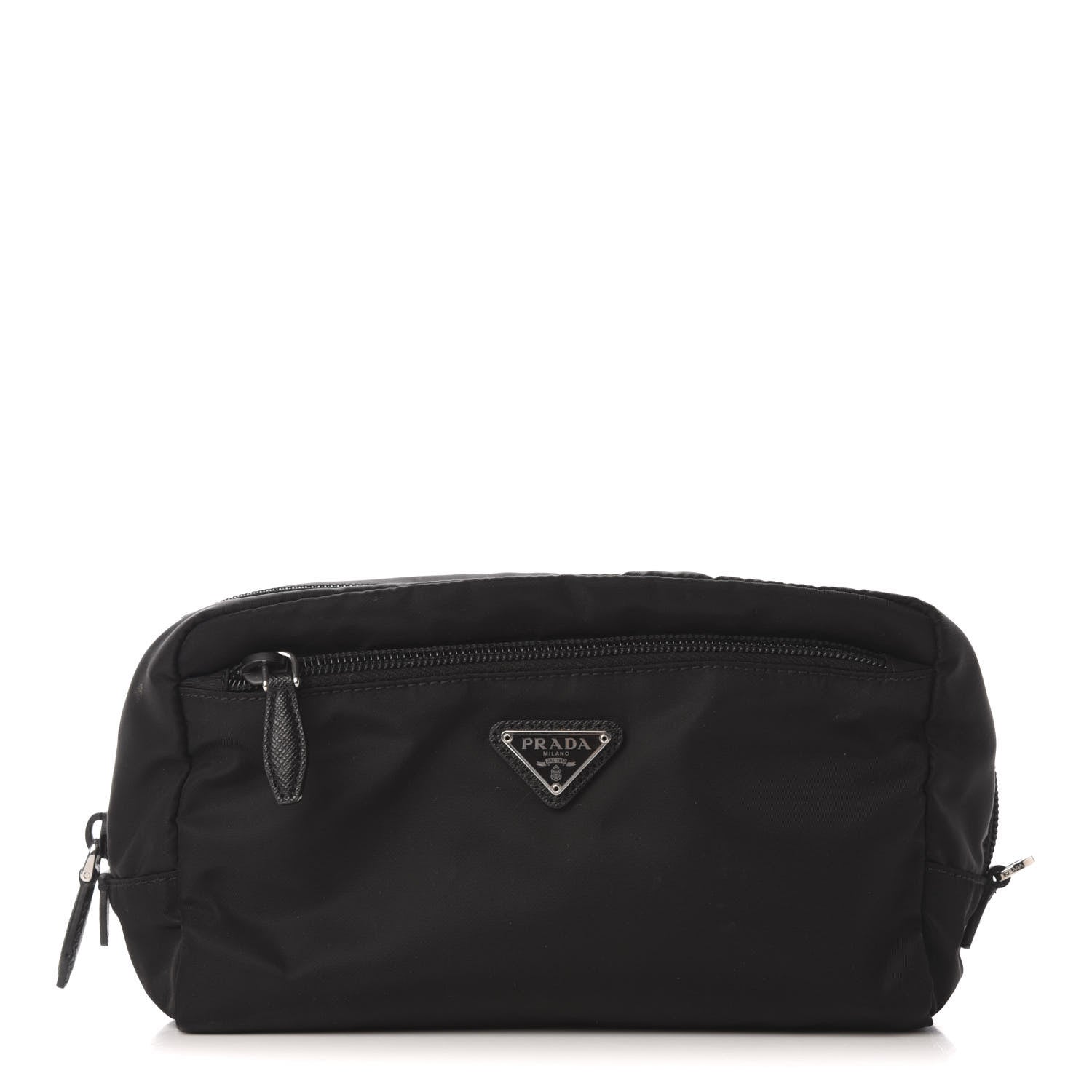Prada Nylon Tessuto Cosmetic Pouch Black 1 of 8