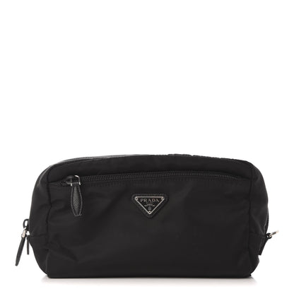 Prada Nylon Tessuto Cosmetic Pouch Black 1 of 8