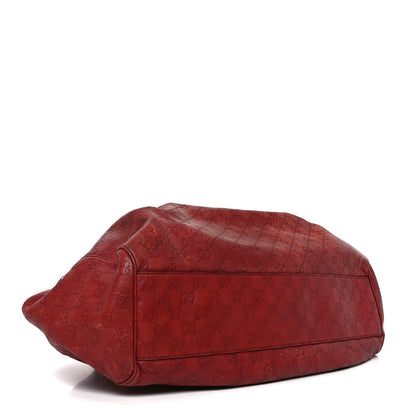 Gucci Guccissima Large Sukey Tote Red 6 of 18