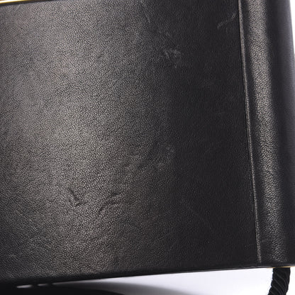 Saint Laurent Lambskin Monogram Opyum Tassel Bag Black 13 of 15