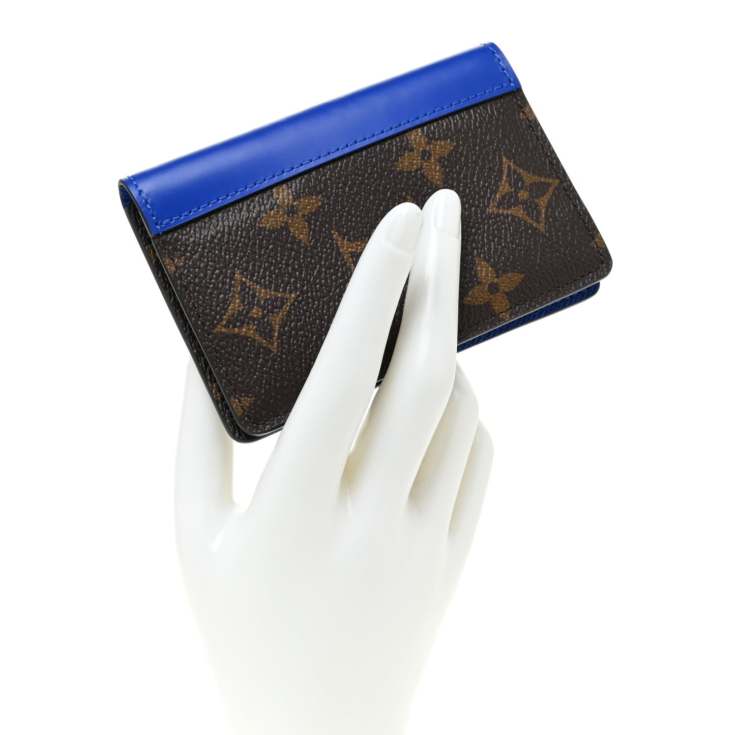 Monogram Macassar Pocket Organizer NM Blue