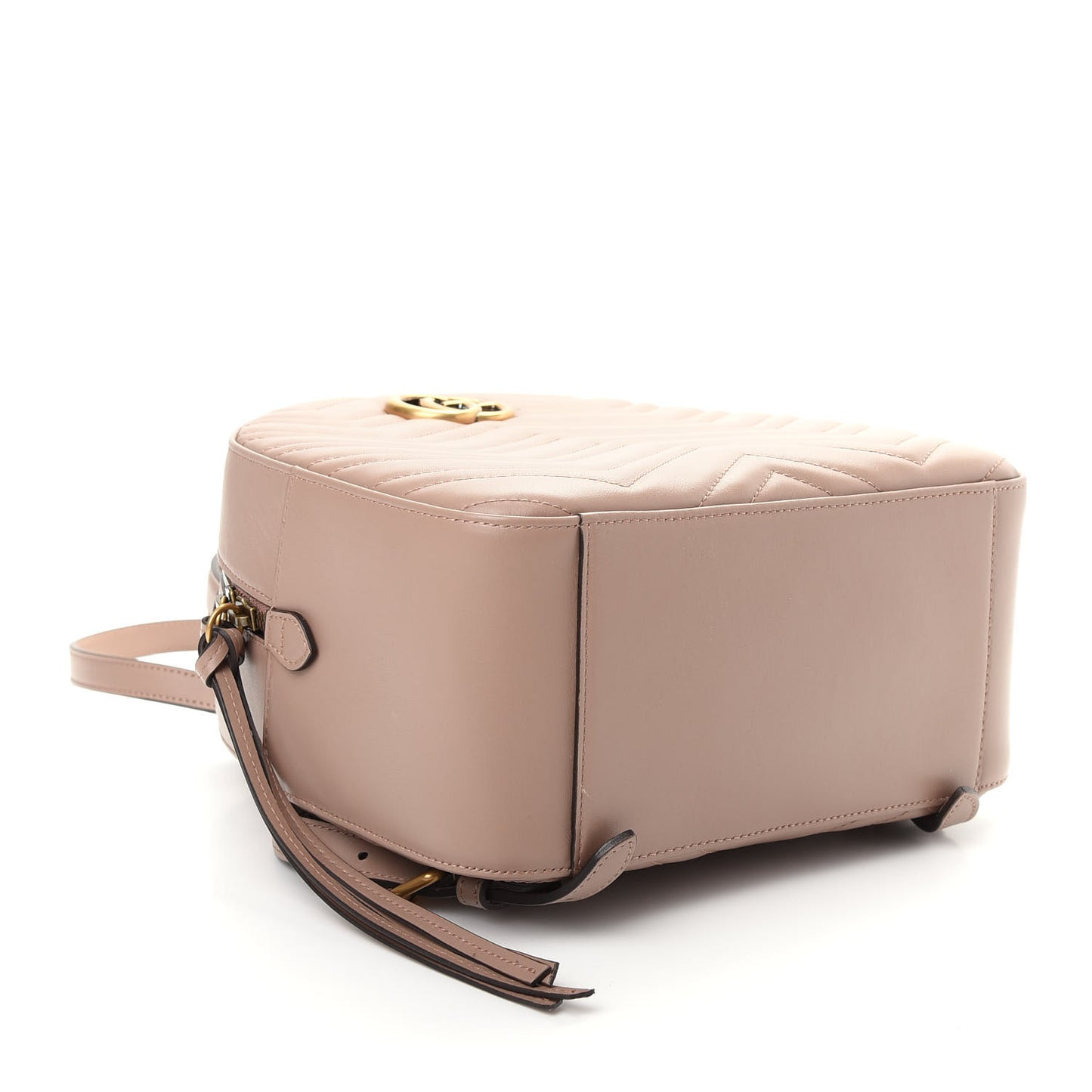 Calfskin Matelasse GG Marmont Dome Backpack Porcelain Rose