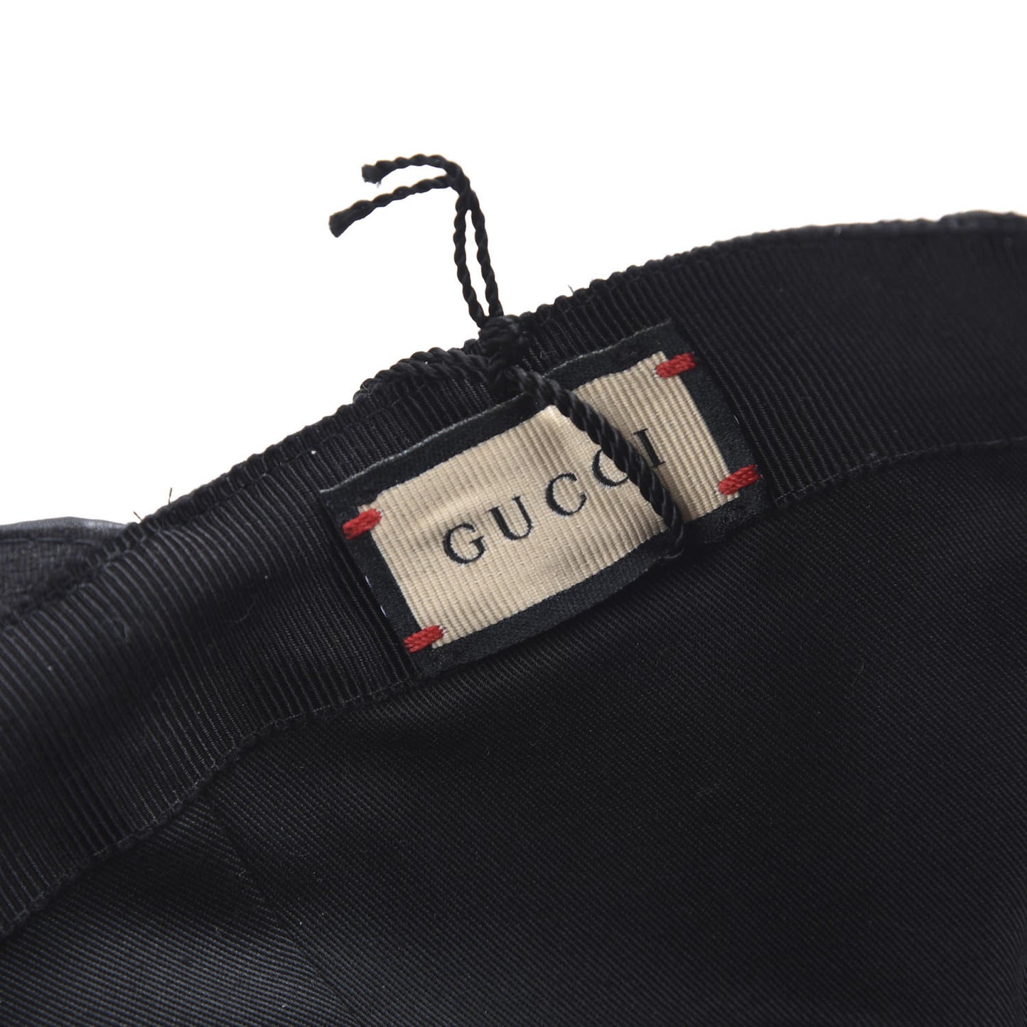 Monogram Web Baseball Hat XL Black