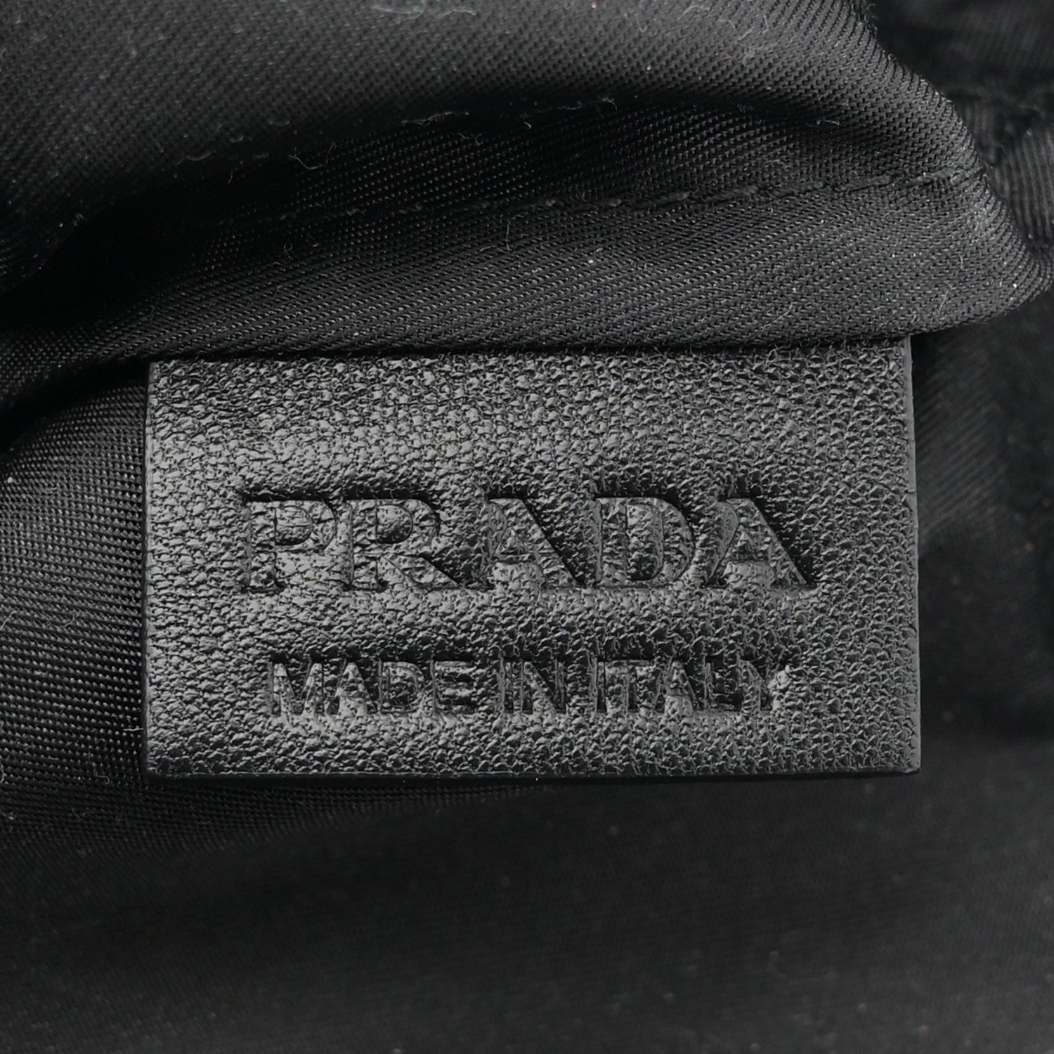 Prada Nylon Calfskin Rete Top Handle Bag Black 6 of 10