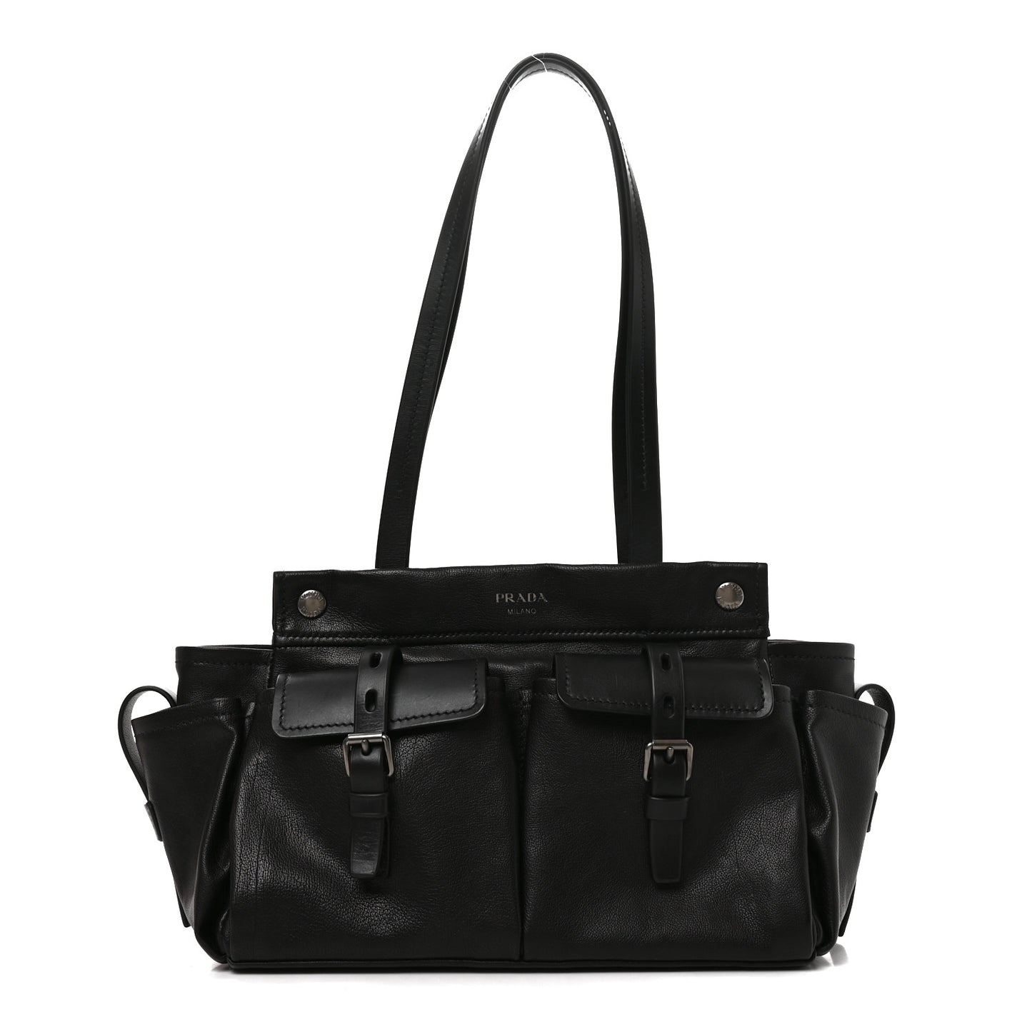 Buffalo Medium Route Tote Bag Black