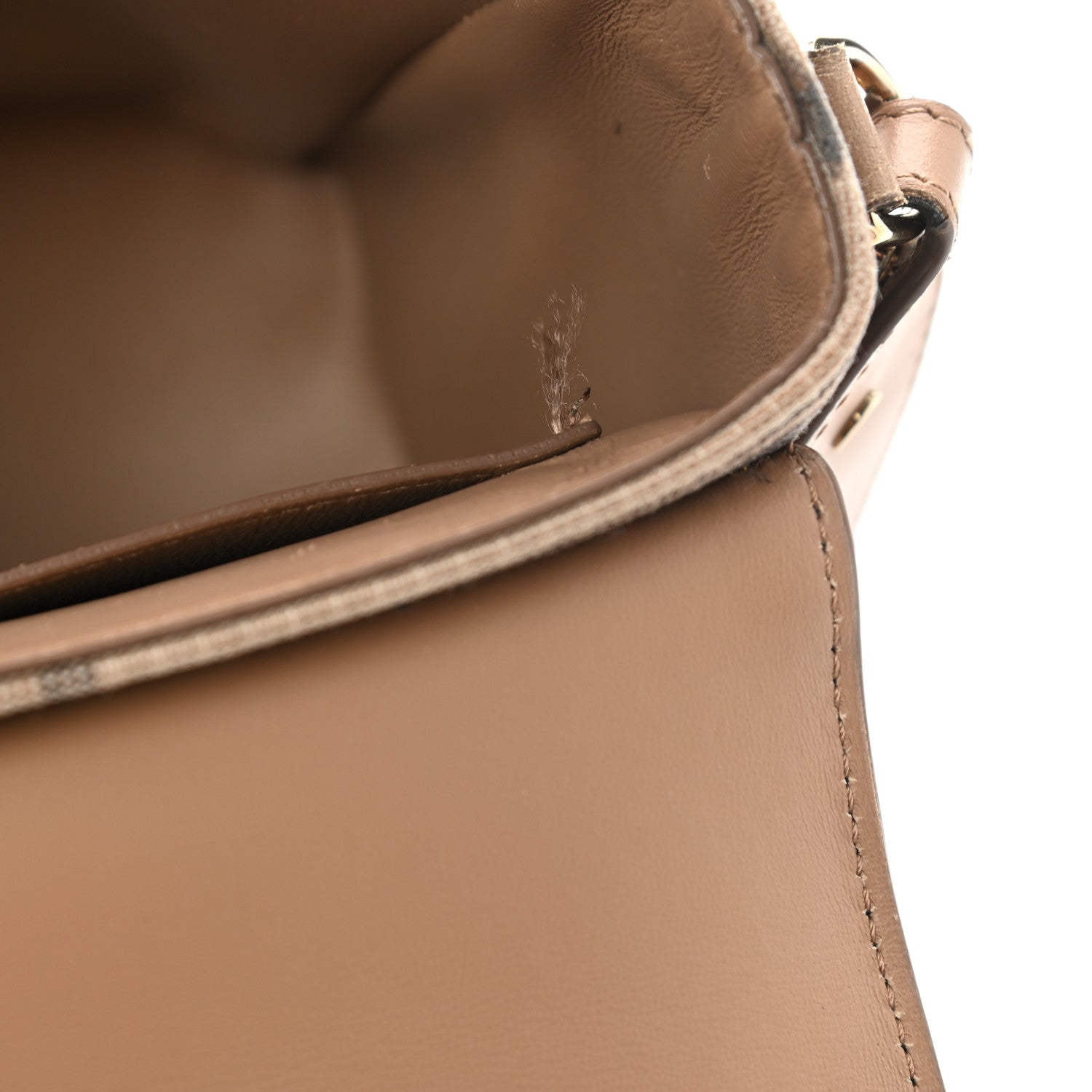 Burberry Calfskin Tartan Note Crossbody Bag Light Fawn 10 of 13