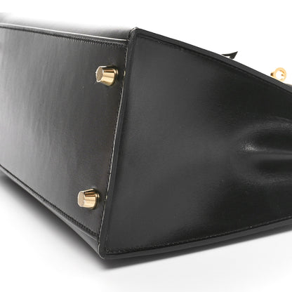 Hermes Box Kelly Sellier 28 Black 10 of 11