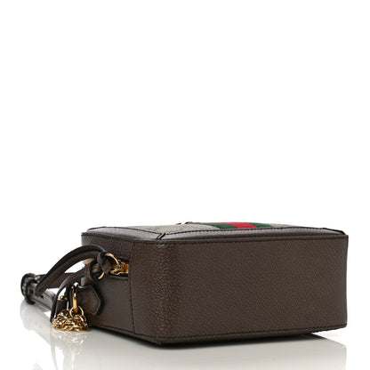 Gucci GG Supreme Monogram Mini Ophidia Top Handle Shoulder Bag Brown 4 of 11