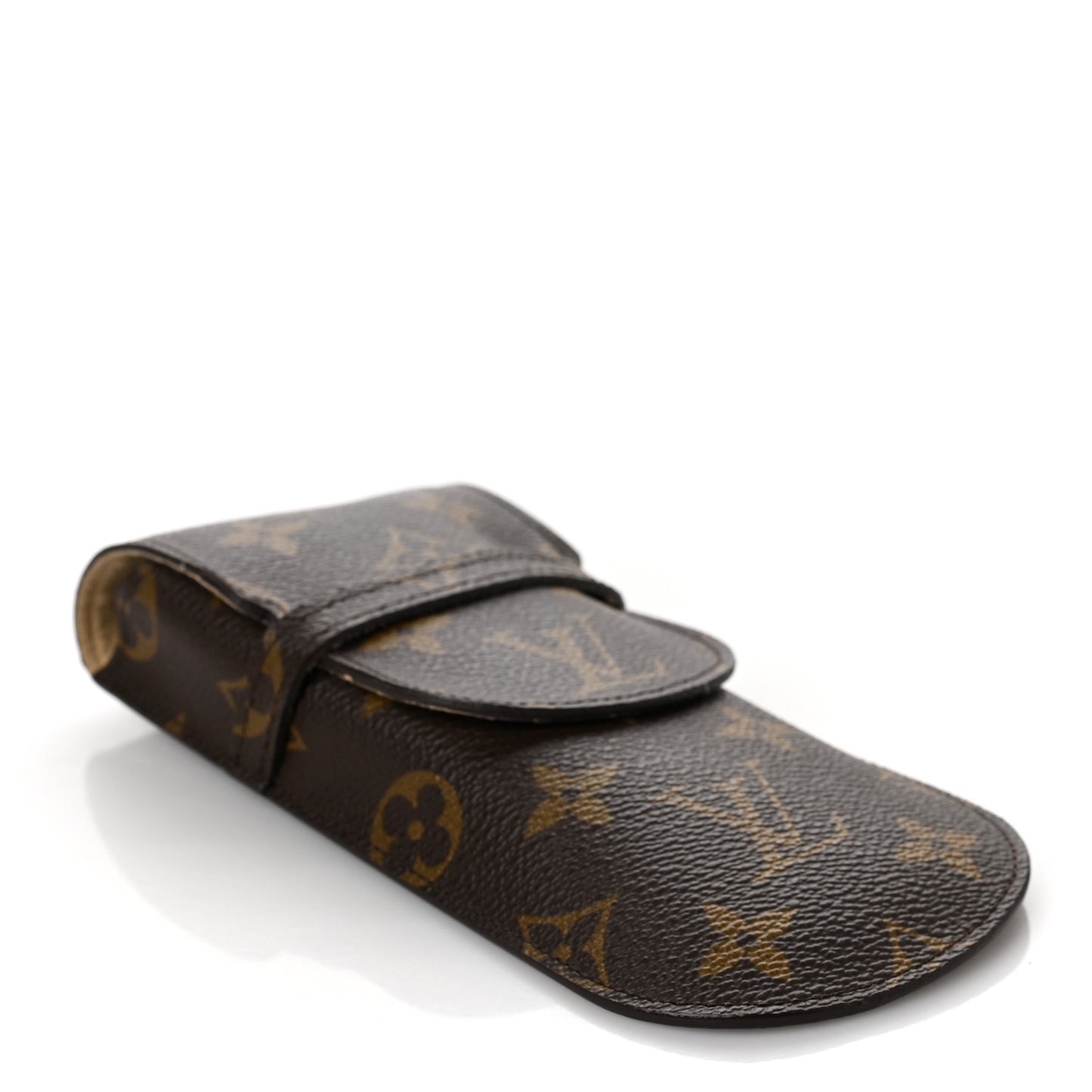 Monogram Glasses Sunglasses Case w Flap