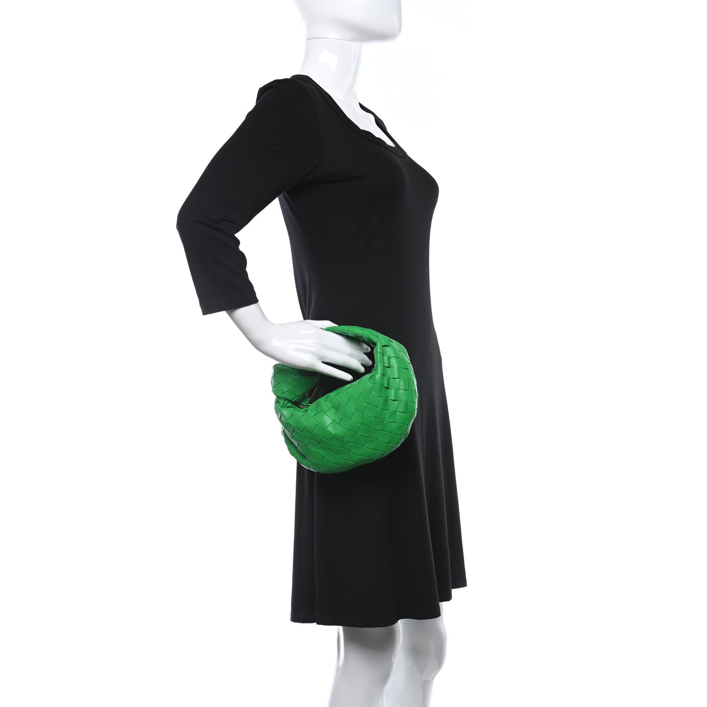 Nappa Intrecciato Mini Jodie Grass