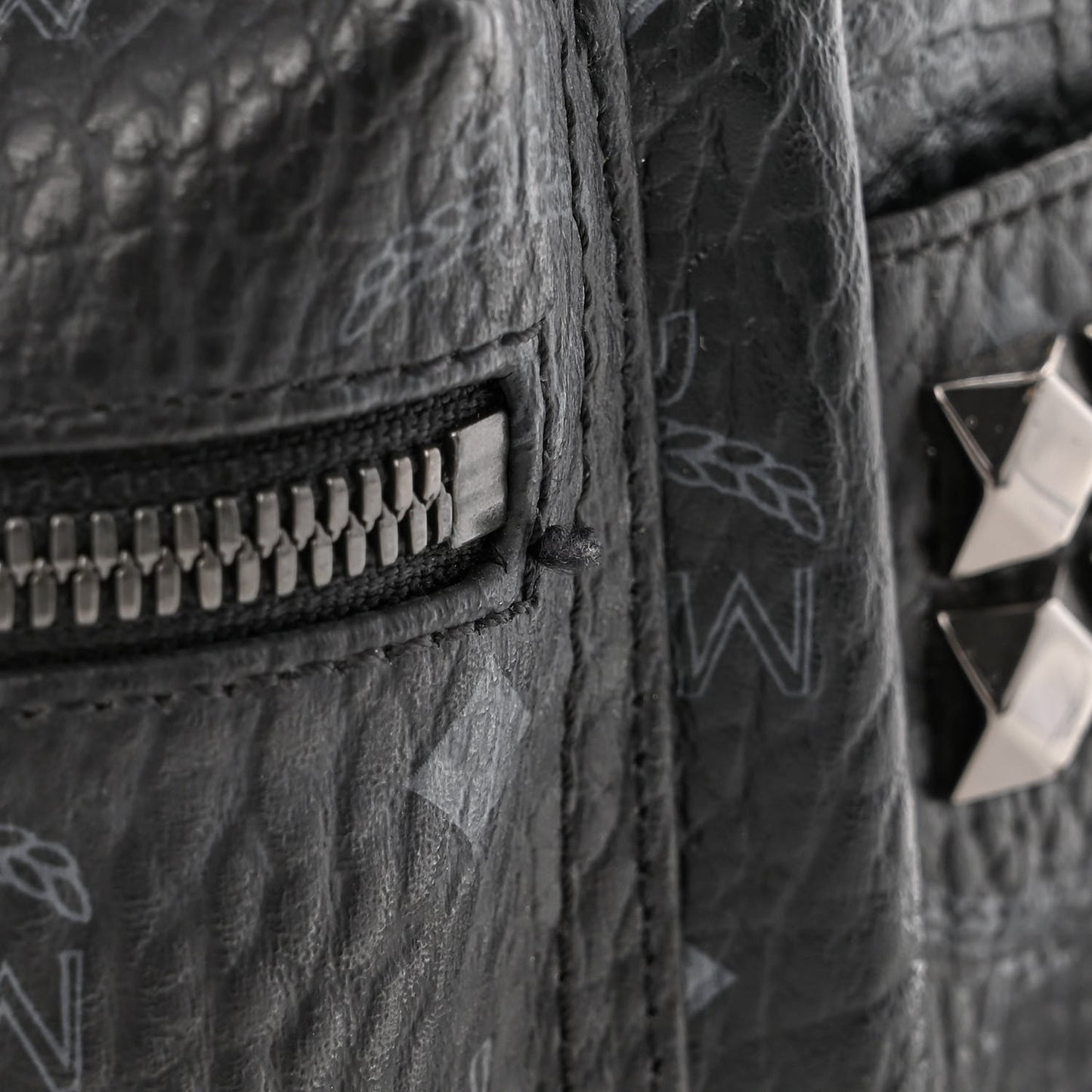 Visetos Side Stud Mini Stark Backpack Black