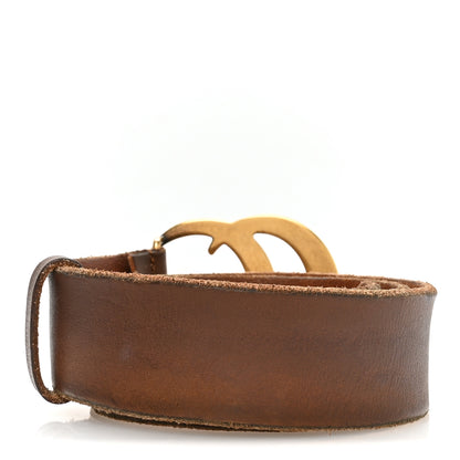 Gucci Faded Calfskin Double G 40mm Belt 75 30 Cuir 2 of 5