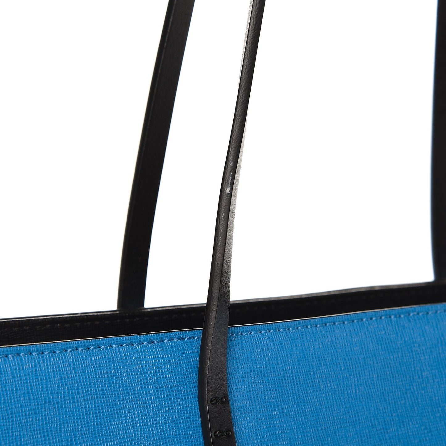 Vitello Elite Cuoio Monster Buggies Medium Roll Tote Blue Royal Black