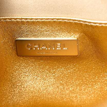 Chanel Metallic Lambskin Quilted Walk Of Fame Star Bag Gold 6 of 10