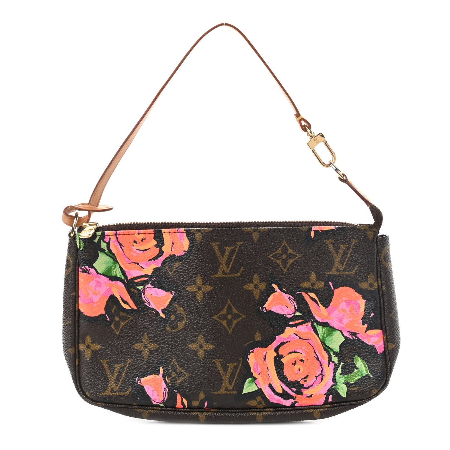 Louis Vuitton Monogram Roses Pochette Accessories 1 of 11