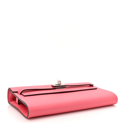 Hermes Evercolor Kelly To Go Wallet Rose Azalee 4 of 10