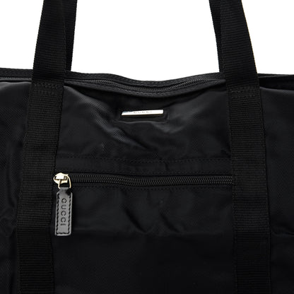 Gucci Nylon Tote Black 10 of 12