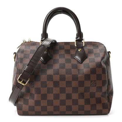 Louis Vuitton Damier Ebene Speedy Bandouliere 25 1 of 10