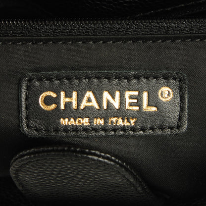 Chanel Caviar Quilted Petit Shopping Tote PST Black 6 of 7