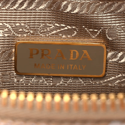 Prada Jacquard Triangolo Symbole Embroidered Mini Triangle Bag Corda Talco 6 of 12