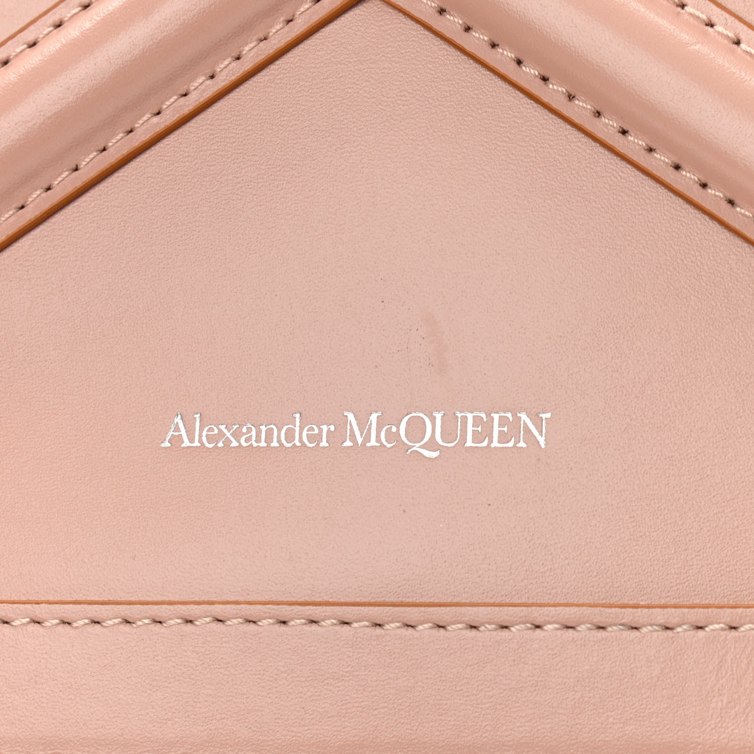 Alexander McQueen Calfskin The Curve Micro Crossbody Pouch Bag Pink 12 of 12