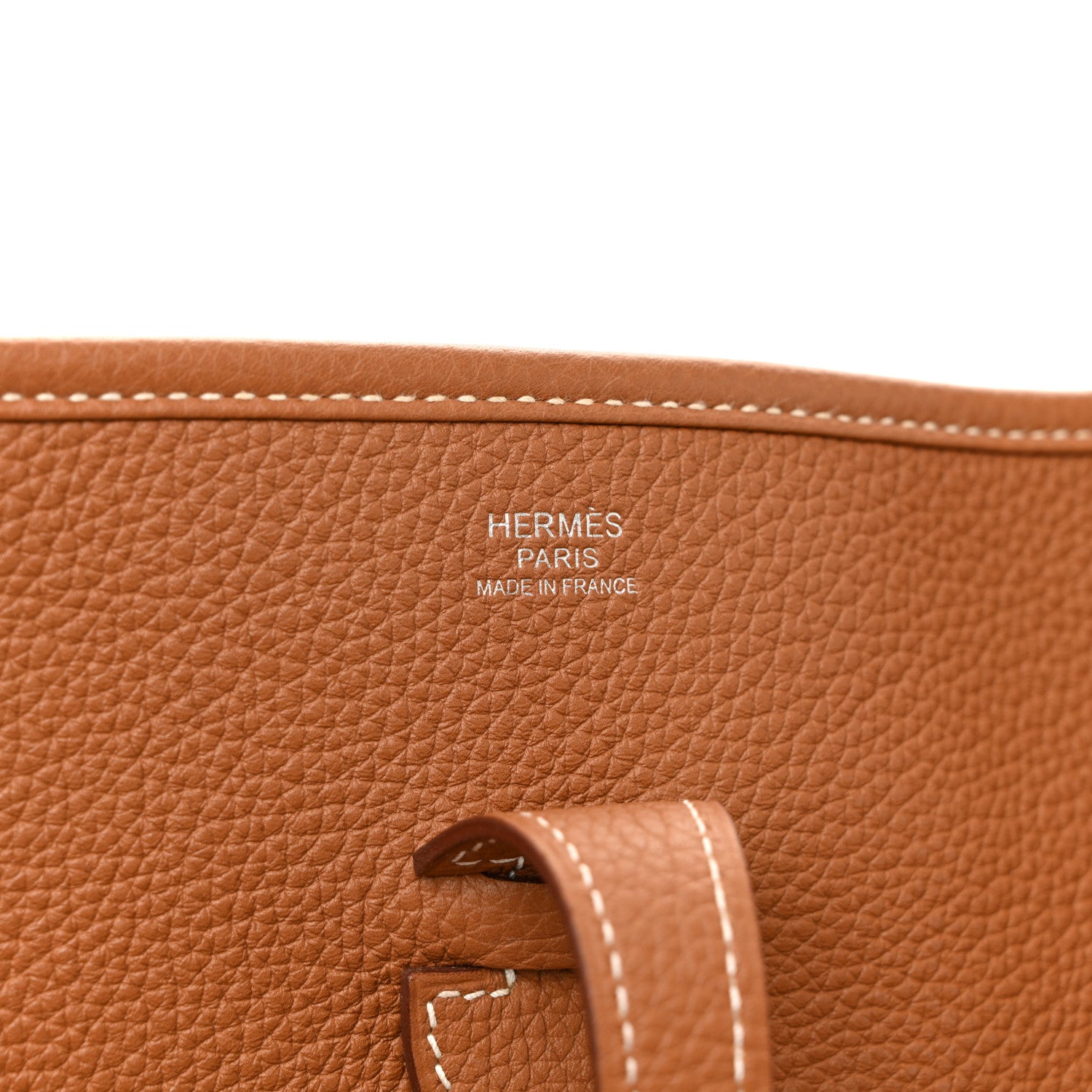 Hermes Taurillon Maurice Evelyne III PM Gold 6 of 12