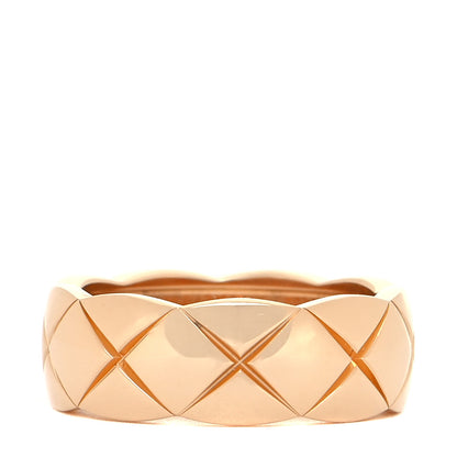 Chanel 18K Yellow Gold Small Coco Crush Ring 50 5.5 3 of 5