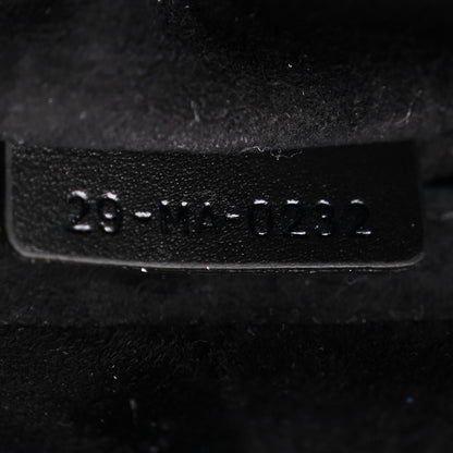 Christian Dior Calfskin Cannage Diamond Small My ABCDior Lady Dior Black 7 of 12