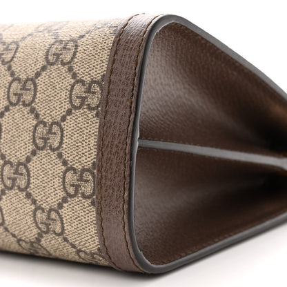 Gucci GG Supreme Monogram Web Medium Ophidia Chain Shoulder Bag Brown 10 of 10