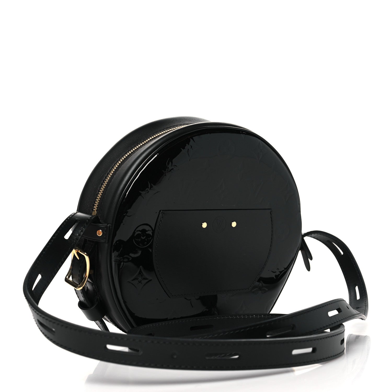 Louis Vuitton Vernis Boite Chapeau Souple MM Black 3 of 10