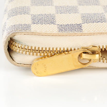 Louis Vuitton Damier Azur Zippy Organizer Wallet 7 of 13