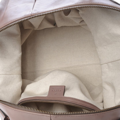 Gucci Calfskin Soft Icon Top Handle Bag Pink Tan 5 of 14