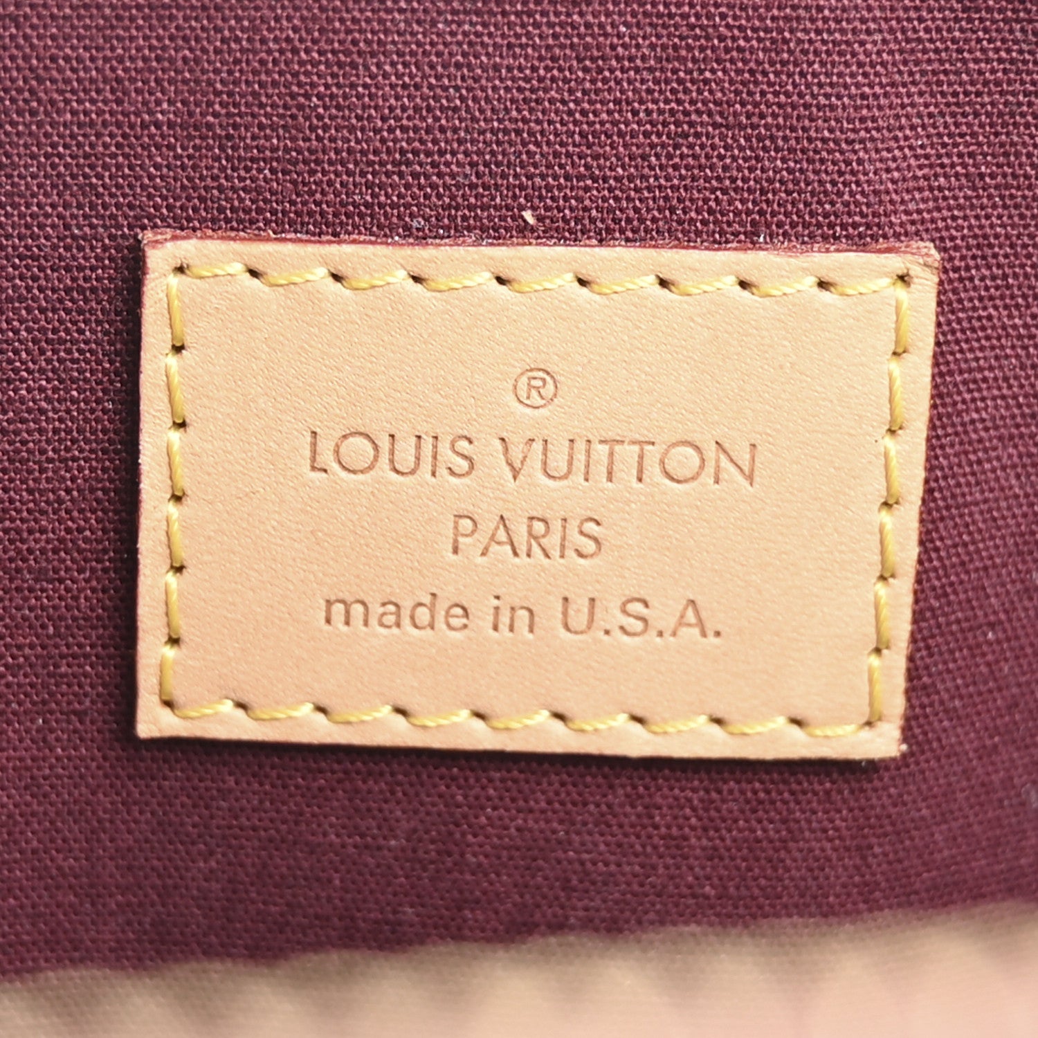Louis Vuitton Vernis Alma PM Rouge Fauviste 6 of 11