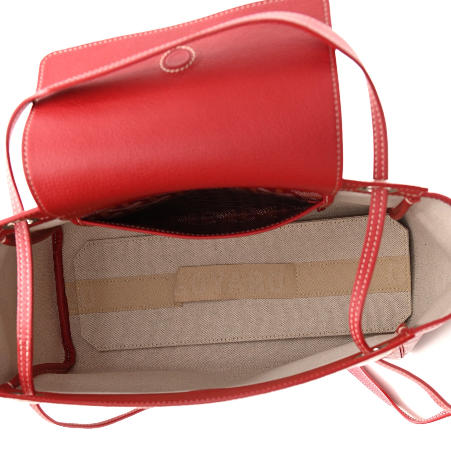 Goyardine Rouette PM Red