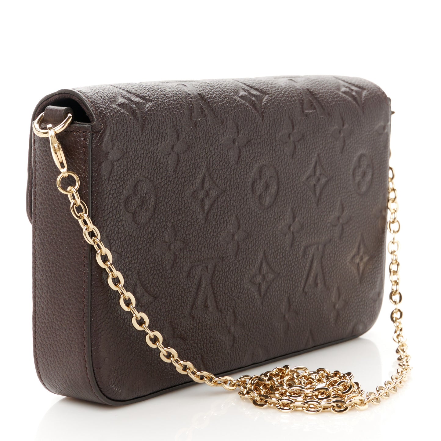 Empreinte Pochette Felicie Chain Wallet Chocolate