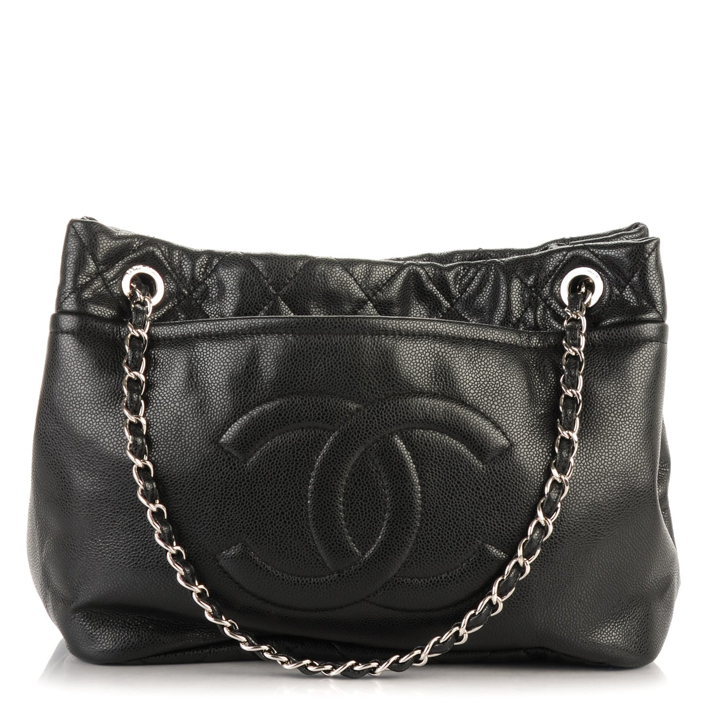 Caviar Timeless CC Soft Tote Black