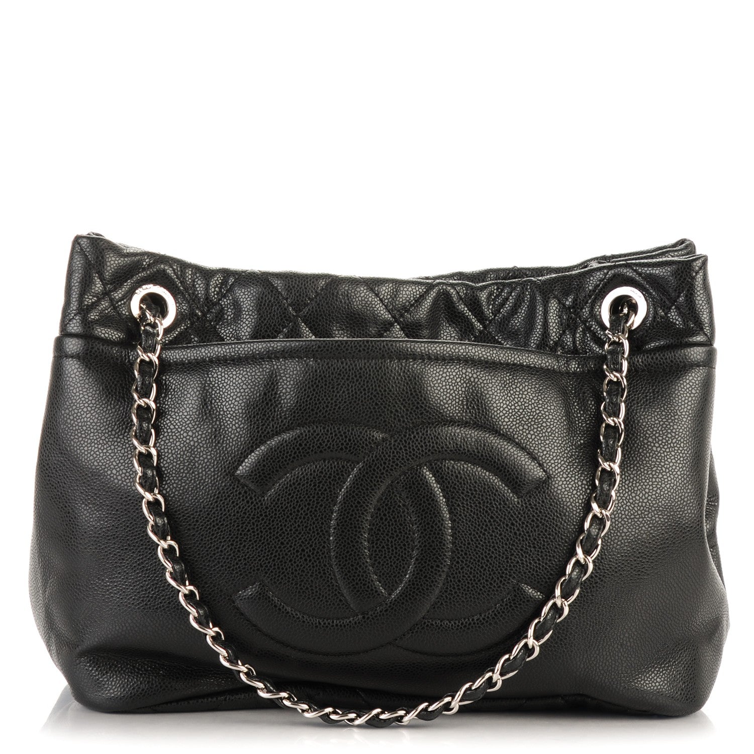 Chanel Caviar Timeless CC Soft Tote Black 1 of 7