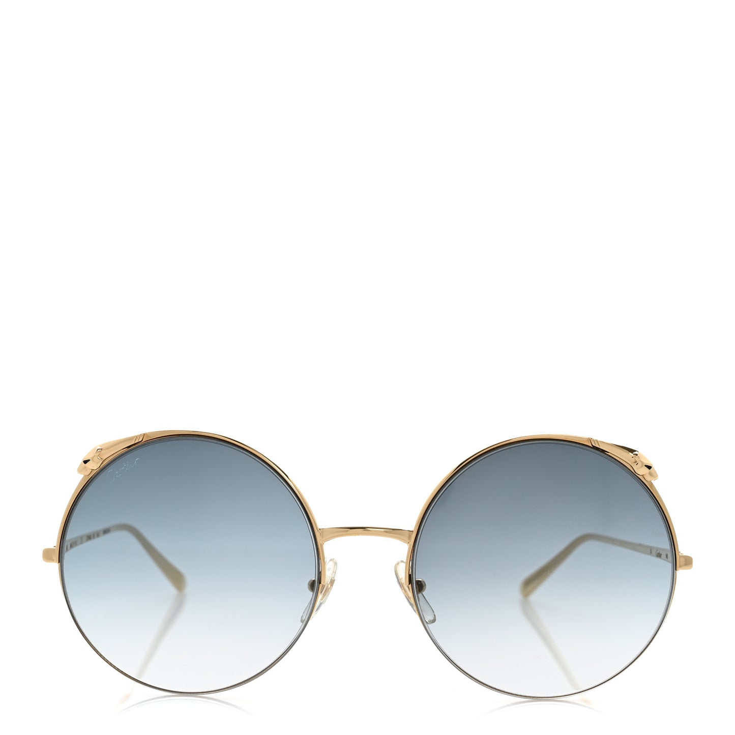 Panthere De Cartier Round Sunglasses CT0149S Gold
