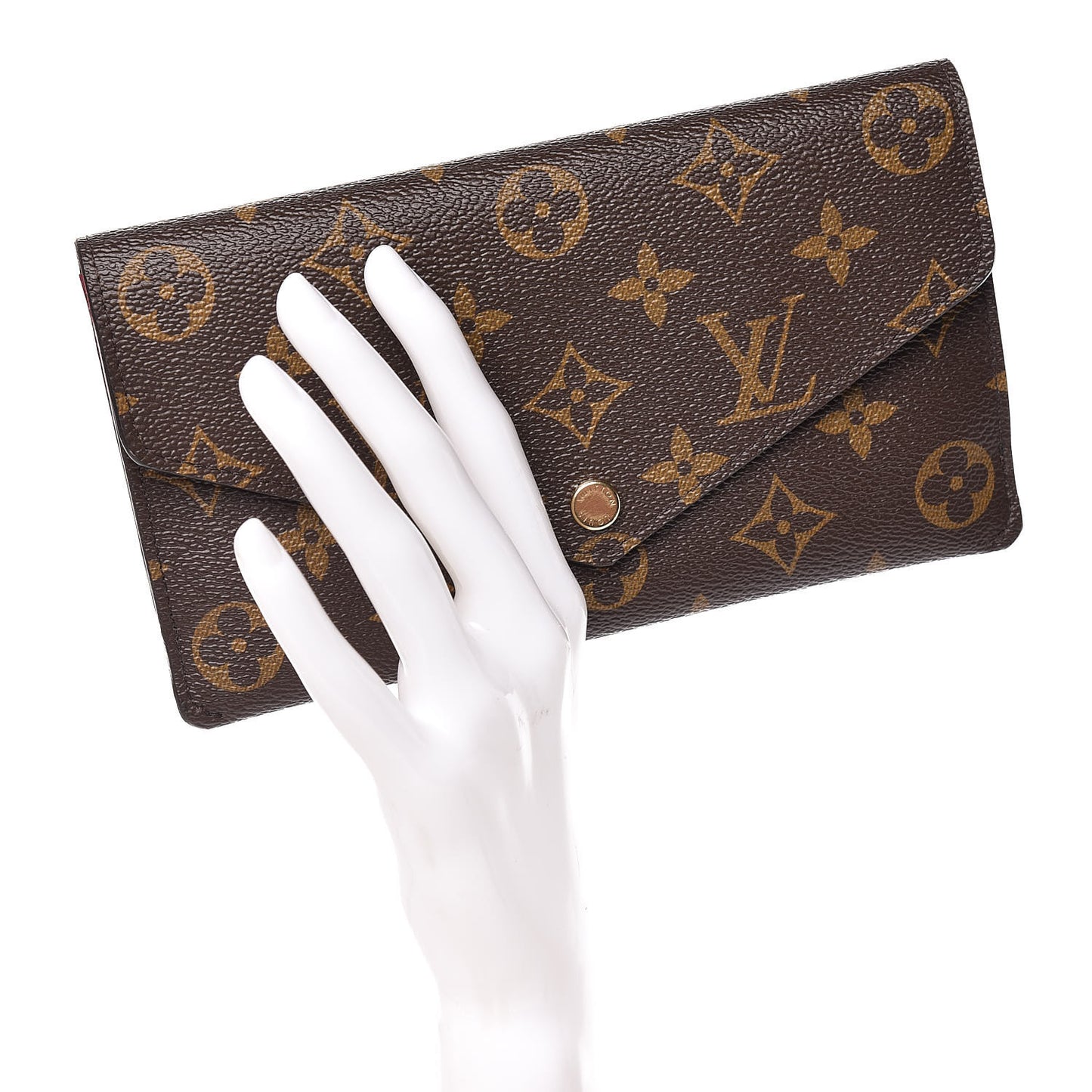 Monogram Jeanne Wallet Fuchsia