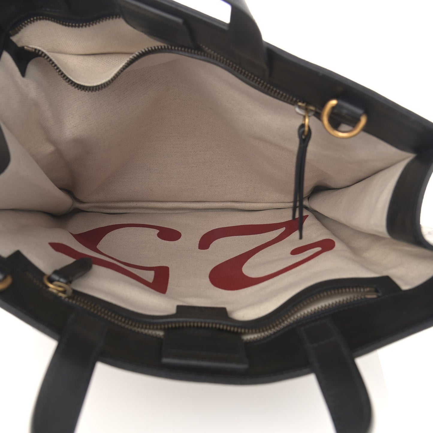 GG Supreme Monogram L'Aveugle Par Amour Print Vertical Tote Black