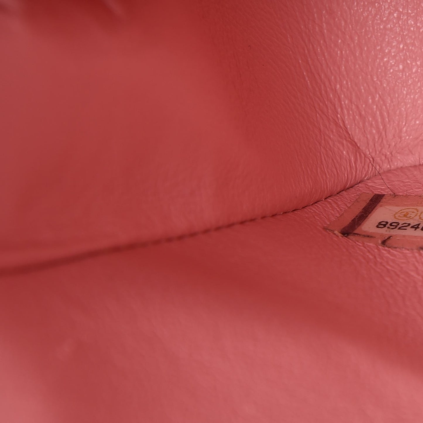 Caviar Quilted Medium Double Flap Pink