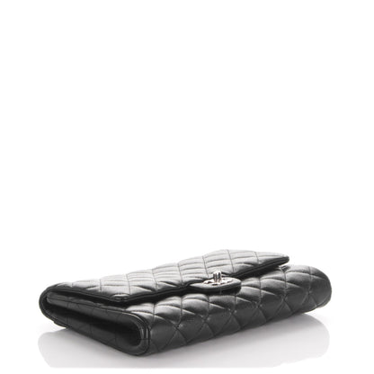 Chanel Caviar Quilted Clutch With Chain Flap Black 4 of 7