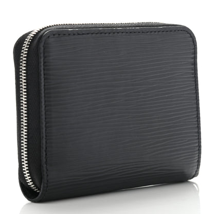 Louis Vuitton Epi Zippy Coin Purse Black 3 of 11