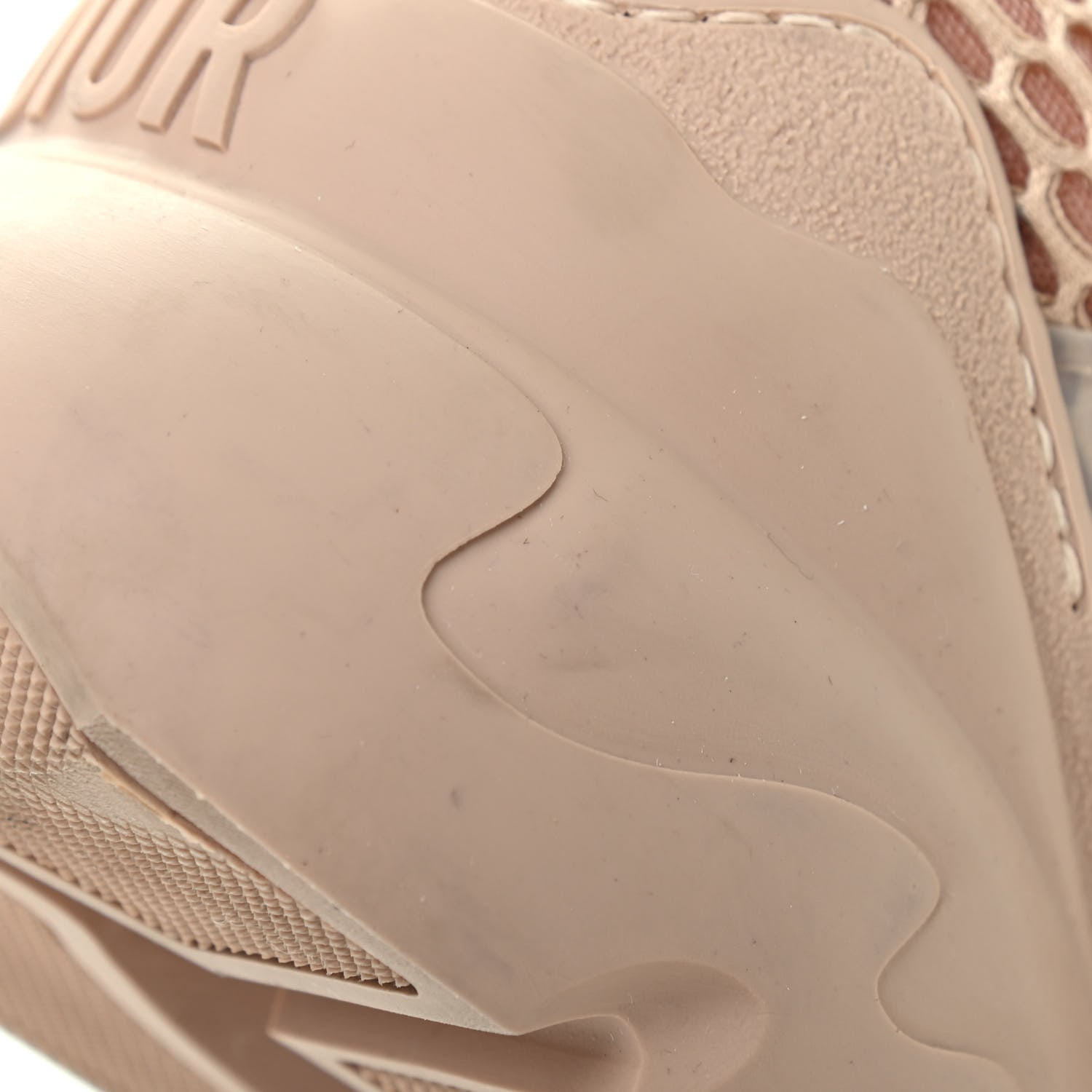 Christian Dior Resille Calfskin D-Connect Sneakers 38.5 Nude 13 of 13